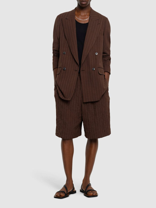 Dries Van Noten: Barton double breast blazer - men_1 | Luisa Via Roma
