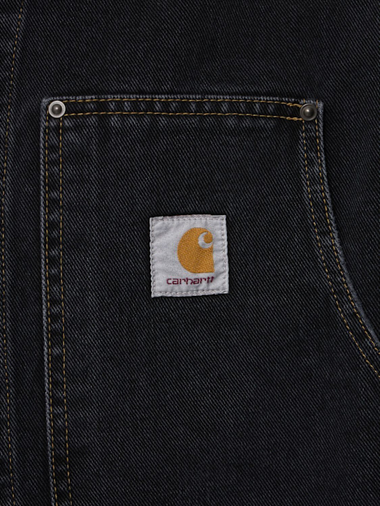Carhartt WIP: OG Double front denim jacket - Stone Washe - men_4 | Luisa Via Roma