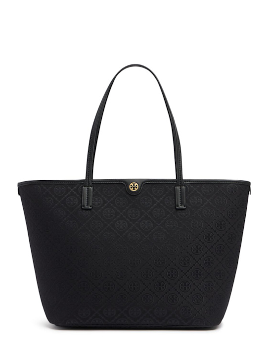Tory Burch: T Monogram zip tote bag - women_0 | Luisa Via Roma