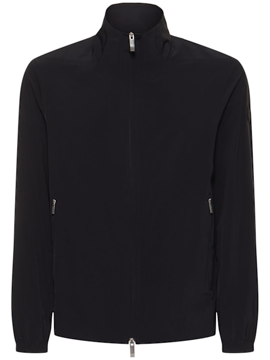Moncler: Frene nylon windbreaker jacket - Schwarz - men_0 | Luisa Via Roma