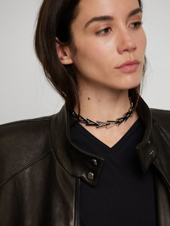 Versace: Logo choker - women_1 | Luisa Via Roma