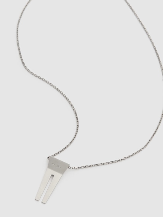 Rick Owens: Trunk charm necklace - Palladio - men_2 | Luisa Via Roma