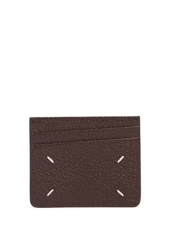 Maison Margiela: Slim card holder - men_0 | Luisa Via Roma