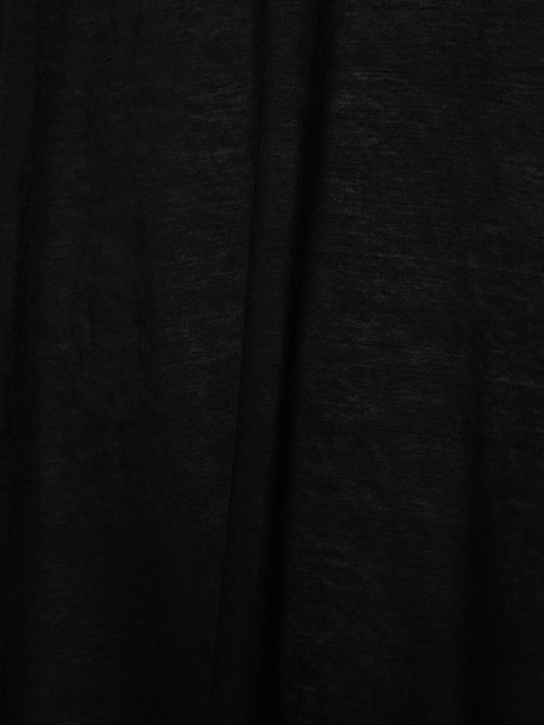 Rick Owens: Lo Cut Tank top - Black - men_4 | Luisa Via Roma
