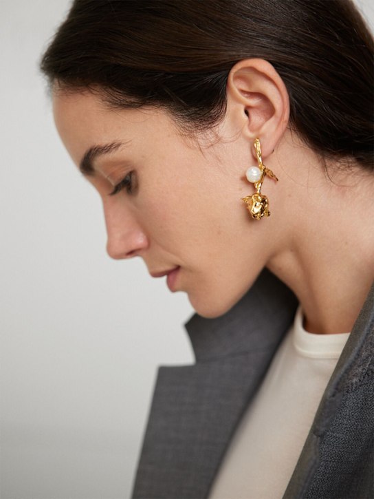 Marni: Flower drop earrings - women_1 | Luisa Via Roma