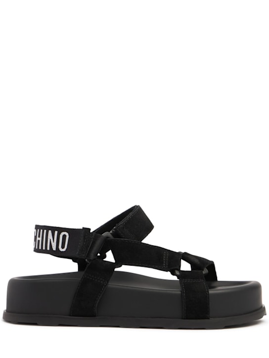 Moschino: 40mm Nylon sandals - women_0 | Luisa Via Roma