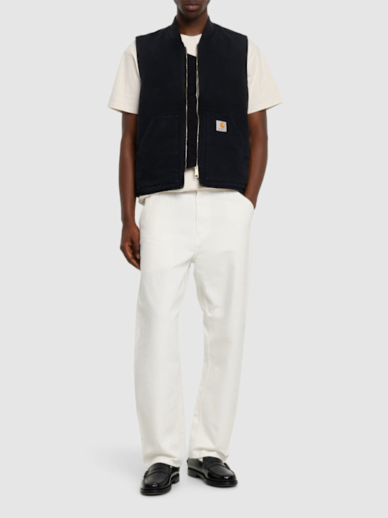 Carhartt WIP: Dearborn canvas classic vest - men_1 | Luisa Via Roma