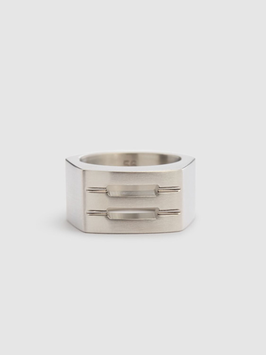 Rick Owens: Grill ring - Palladio - men_3 | Luisa Via Roma