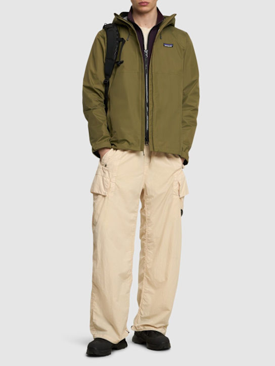 Patagonia: Torrentshell 3L rain jacket - Tent Green - men_1 | Luisa Via Roma