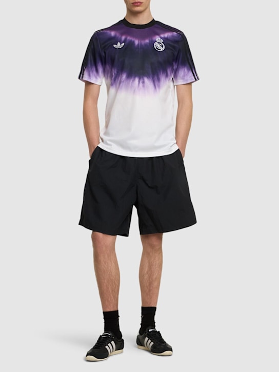 adidas Originals: Real Madrid football jersey - ホワイト/パープル - men_1 | Luisa Via Roma