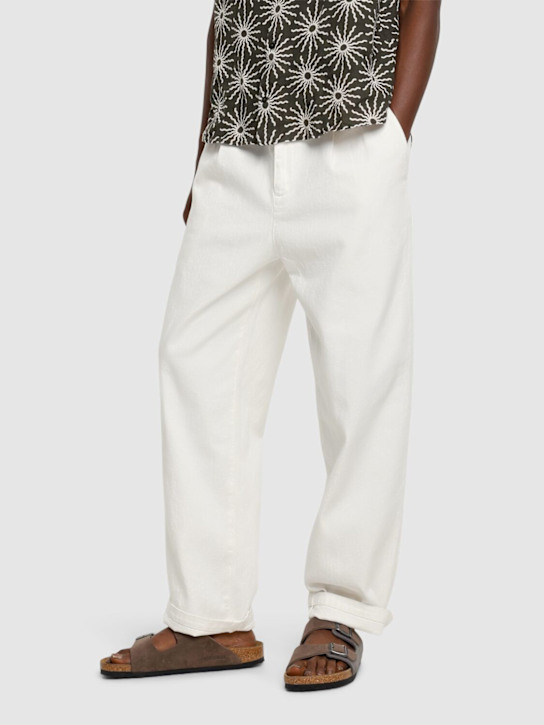 BIRKENSTOCK: Arizona suede & oiled leather sandals - men_1 | Luisa Via Roma