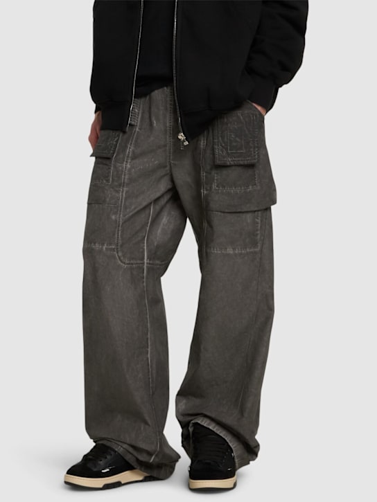 Santha: Santha Model 1 cut sneakers - Black - men_1 | Luisa Via Roma