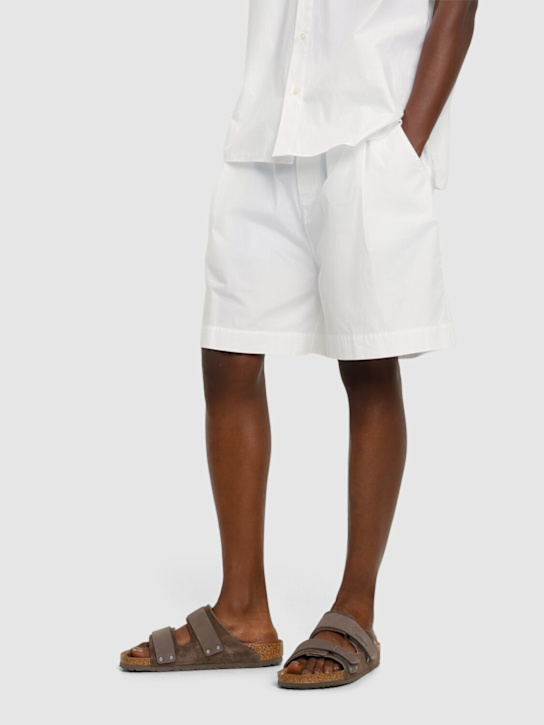 BIRKENSTOCK: Uji suede sandals - men_1 | Luisa Via Roma