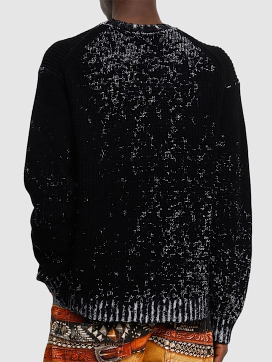 Pullover kype in cotone trattato - Acne Studios - Uomo  | Luisaviaroma