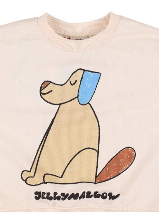 Jellymallow: コットンクルーネック スウェットシャツ - kids-boys_1 | Luisa Via Roma