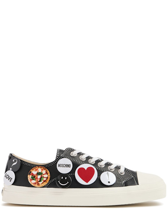 Moschino: 30mm Edge low top sneakers - women_0 | Luisa Via Roma