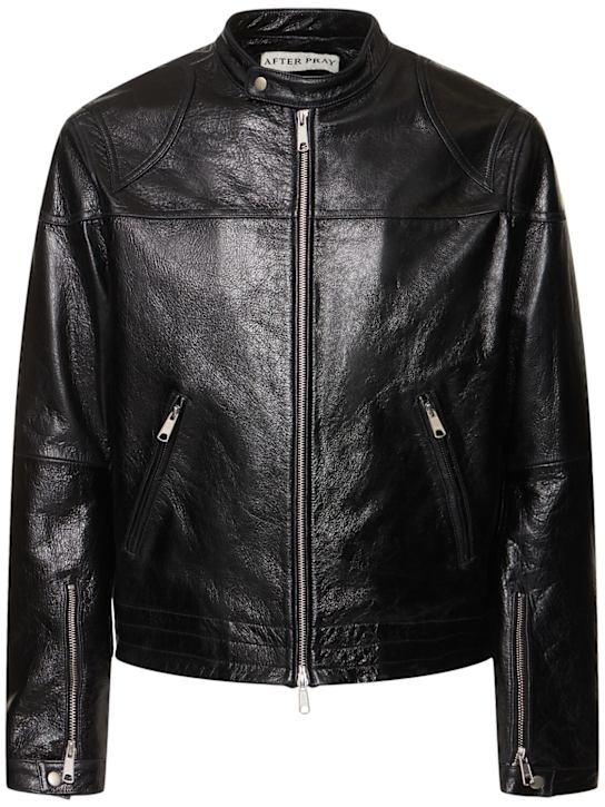 After Pray: Mavericks motorcycle jacket - Black - men_0 | Luisa Via Roma