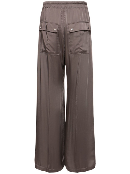 Rick Owens: Wide bela pants - Dust - men_3 | Luisa Via Roma