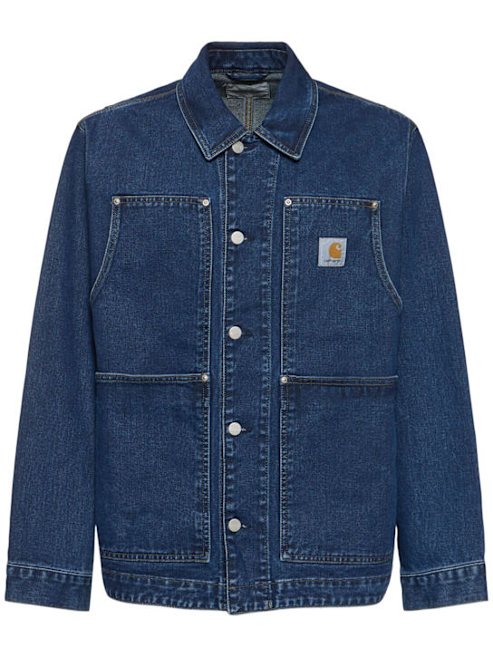 Carhartt WIP: Giacca in denim - men_0 | Luisa Via Roma