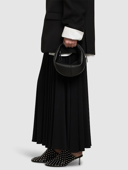 Jil Sander: 55mm Studded leather mules - women_1 | Luisa Via Roma