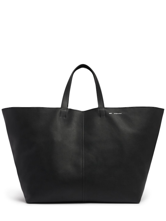 AMI Paris: Midi Maxi smooth leather tote bag - women_0 | Luisa Via Roma