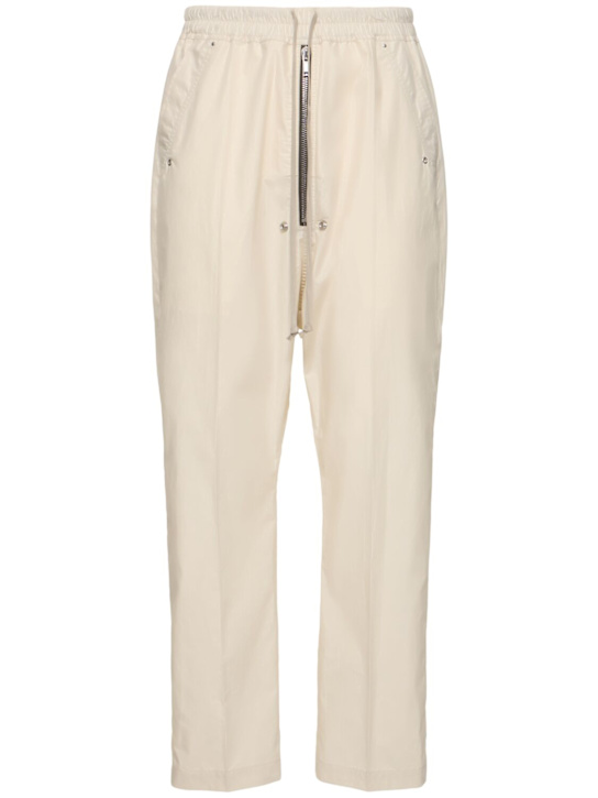 Rick Owens: Bela コットンワイドパンツ - men_0 | Luisa Via Roma