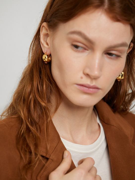 Valentino Garavani: Rockstud Wispy hoop earrings - women_1 | Luisa Via Roma