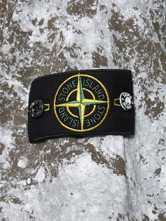 Stone Island: LuisaViaRoma short sleeve shirt - Verde Militare - men_4 | Luisa Via Roma