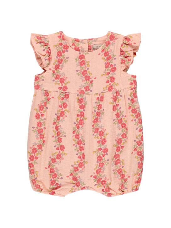Konges Sløjd: Tutina in cotone stampato - Beige/Rosa - kids-girls_0 | Luisa Via Roma