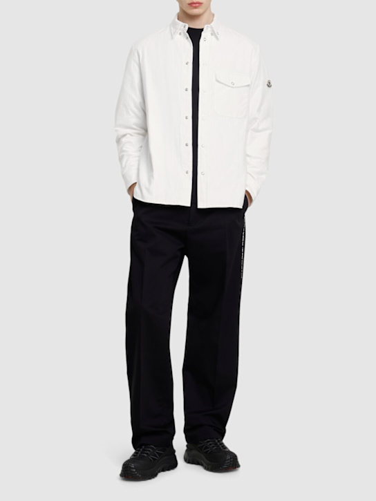 Moncler Genius: Moncler x FRGMT down shirt jacket - men_1 | Luisa Via Roma
