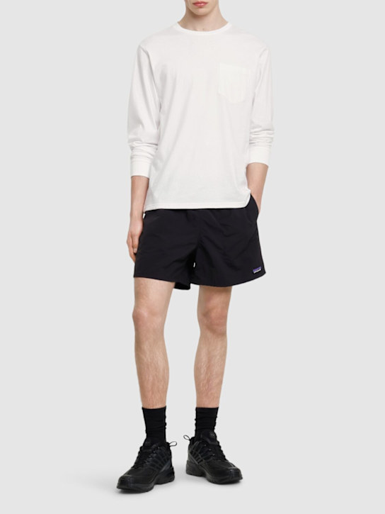Patagonia: Baggies 5" recycled tech swim shorts - Black W/Black - men_1 | Luisa Via Roma
