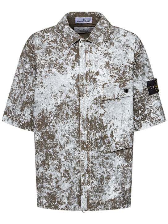 Stone Island: LuisaViaRoma 半袖シャツ - women_0 | Luisa Via Roma