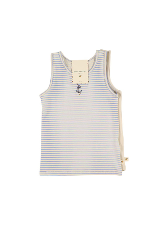 Konges Sløjd: Pack of 2 tank tops - Multicolor - kids-boys_0 | Luisa Via Roma