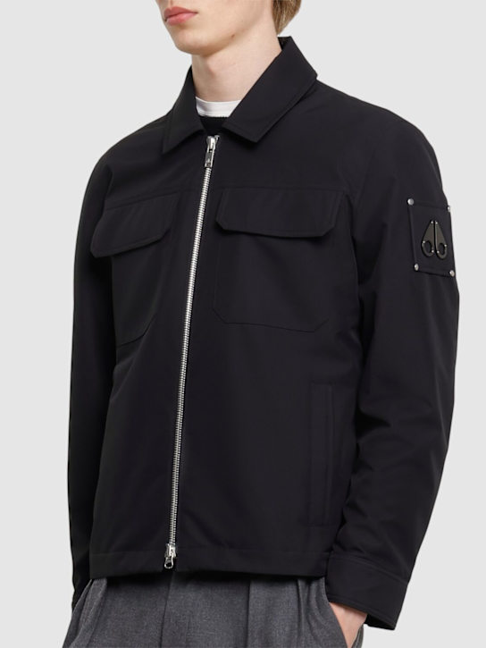 Moose Knuckles: Jacques jacket - Schwarz - men_2 | Luisa Via Roma