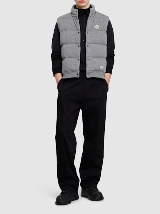 Moncler Genius: Moncler x FRGMT cotton pants - men_1 | Luisa Via Roma