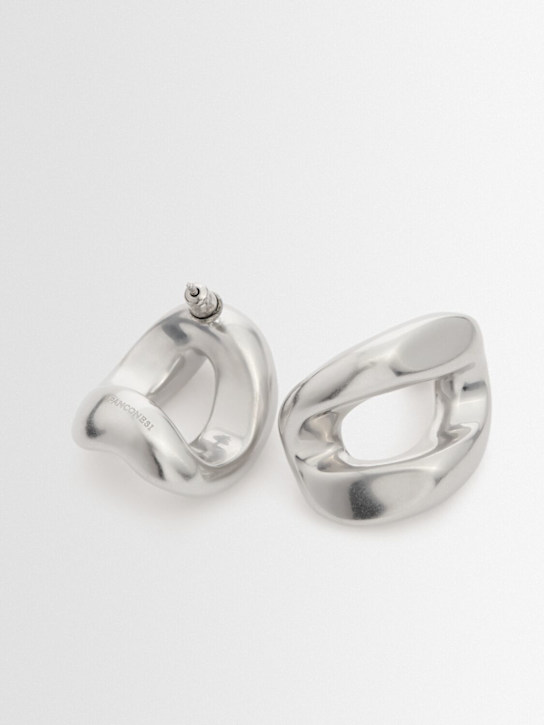 Panconesi: Catena stud earrings - men_1 | Luisa Via Roma