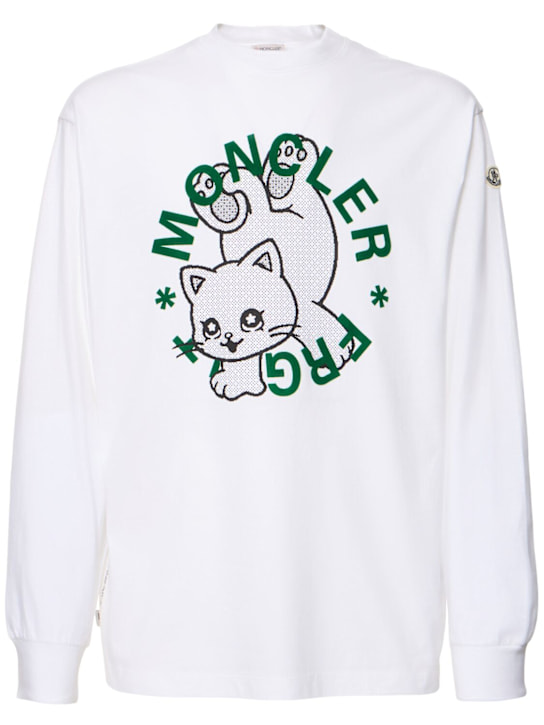 Moncler Genius: Moncler x FRGMT cartoon t-shirt - men_0 | Luisa Via Roma