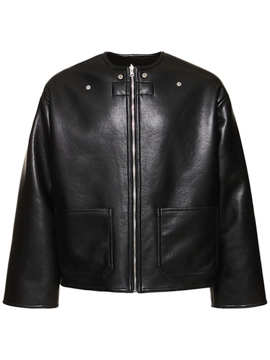 Nanushka: Panka bonded jacket - women_0 | Luisa Via Roma