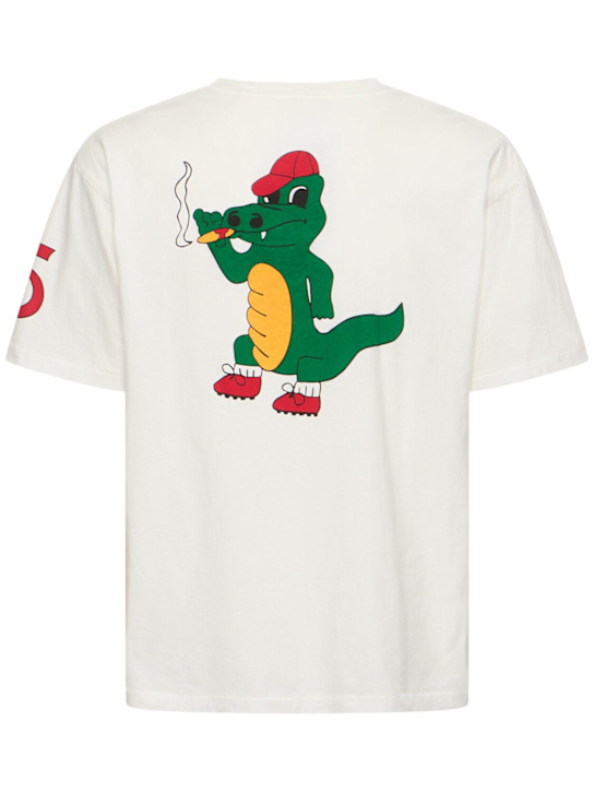 Bode: Reptile Rec t-shirt - White - men_3 | Luisa Via Roma