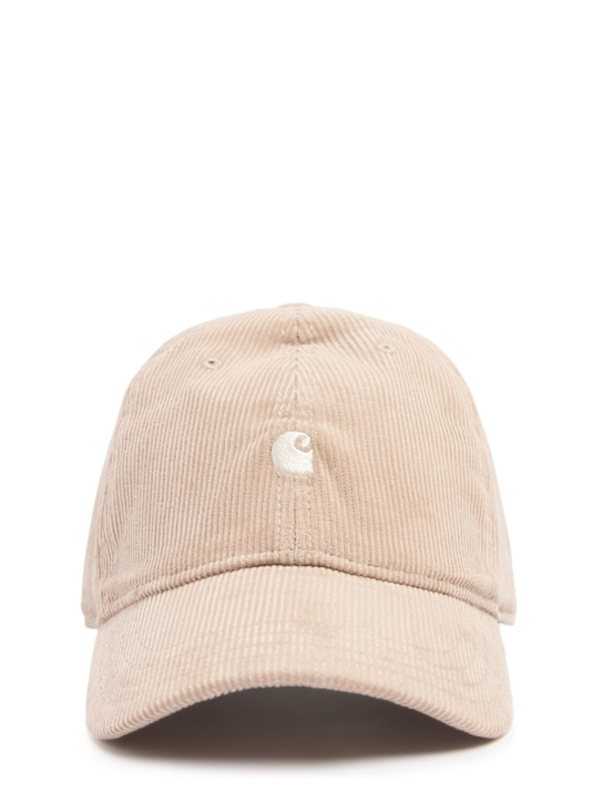 Carhartt WIP: Harlem corduroy cap - men_0 | Luisa Via Roma