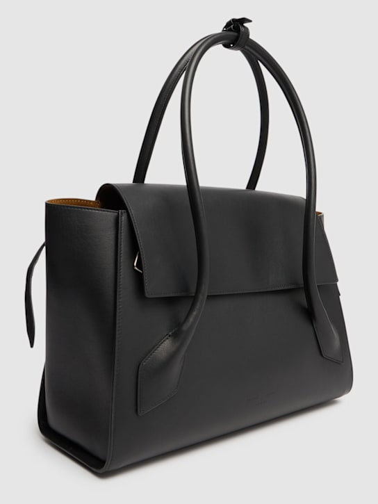 Proenza Schouler: Tate smooth leather tote bag - Black - women_2 | Luisa Via Roma