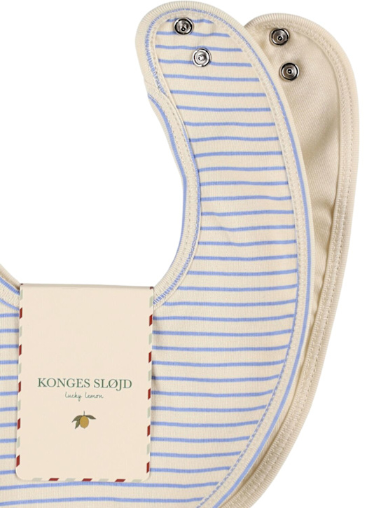 Konges Sløjd: Set of 2 printed bibs - Multicolor - kids-boys_1 | Luisa Via Roma