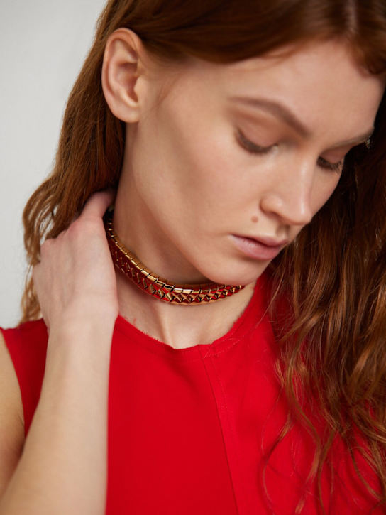 Versace: Bind chocker - women_1 | Luisa Via Roma