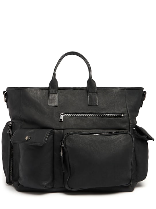 Giorgio Brato: Multi pocket leather bag - men_0 | Luisa Via Roma