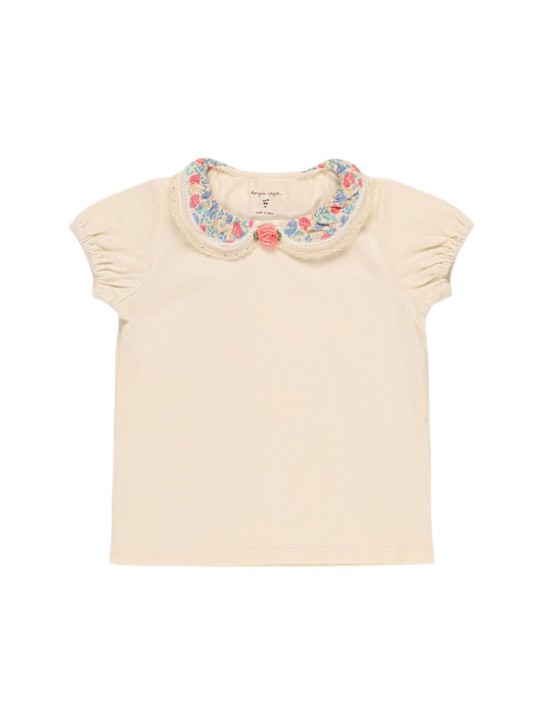 Konges Sløjd: T-shirt in jersey di cotone stampato - kids-girls_0 | Luisa Via Roma
