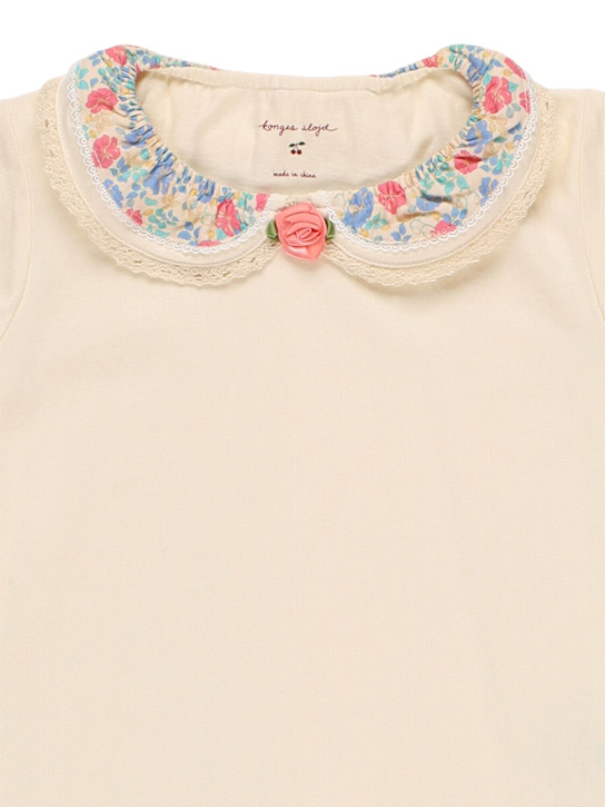 Konges Sløjd: T-shirt in jersey di cotone stampato - kids-girls_1 | Luisa Via Roma
