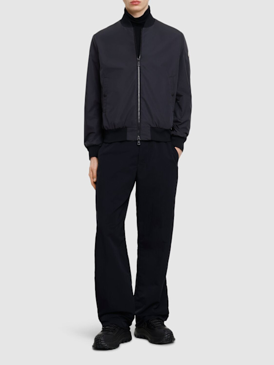 Moncler: Grammot tech bomber jacket - men_1 | Luisa Via Roma