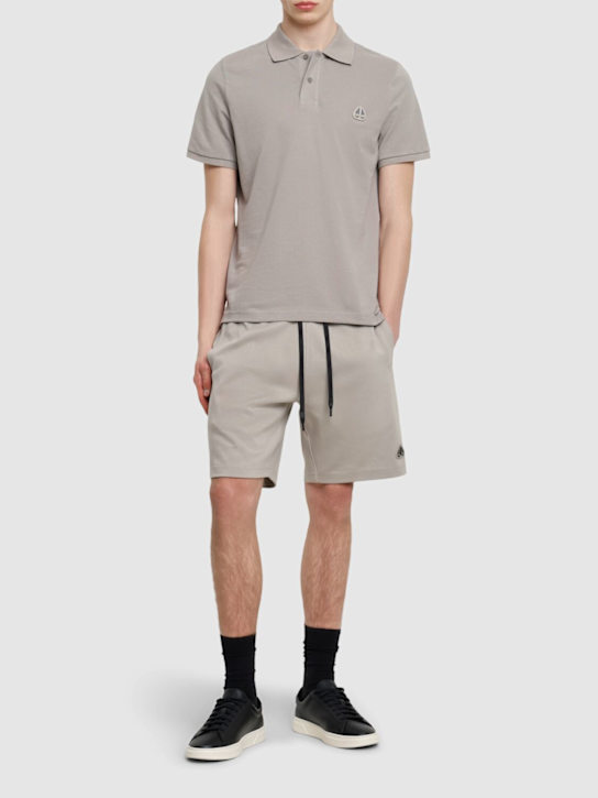 Moose Knuckles: Everett polo - Dusk - men_1 | Luisa Via Roma