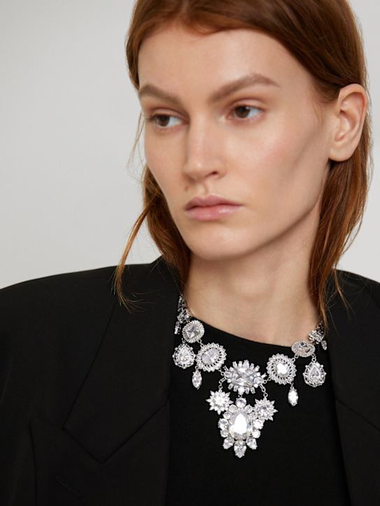 Rabanne: Royal collar necklace - Silver - women_1 | Luisa Via Roma