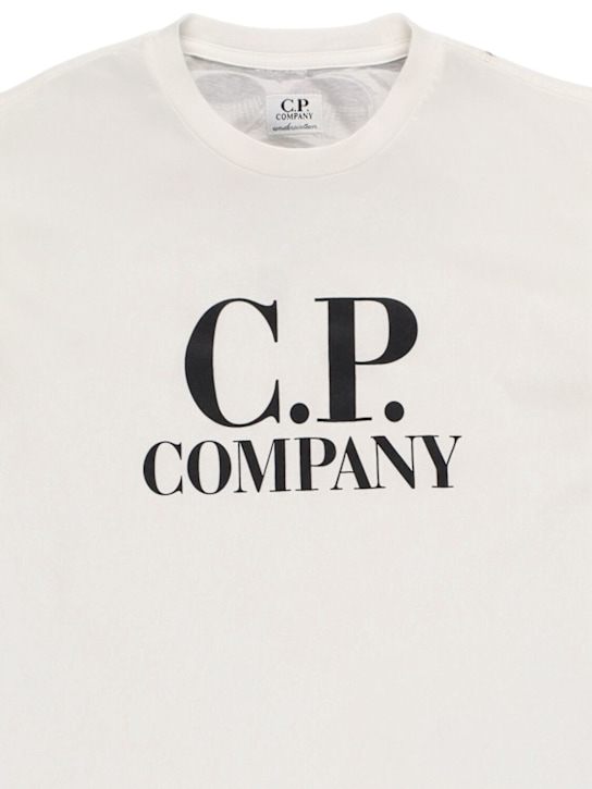 C.P. Company: Printed cotton jersey t-shirt - kids-boys_1 | Luisa Via Roma